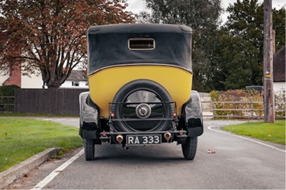 Rear of 1922 Rolls-Royce 20HP